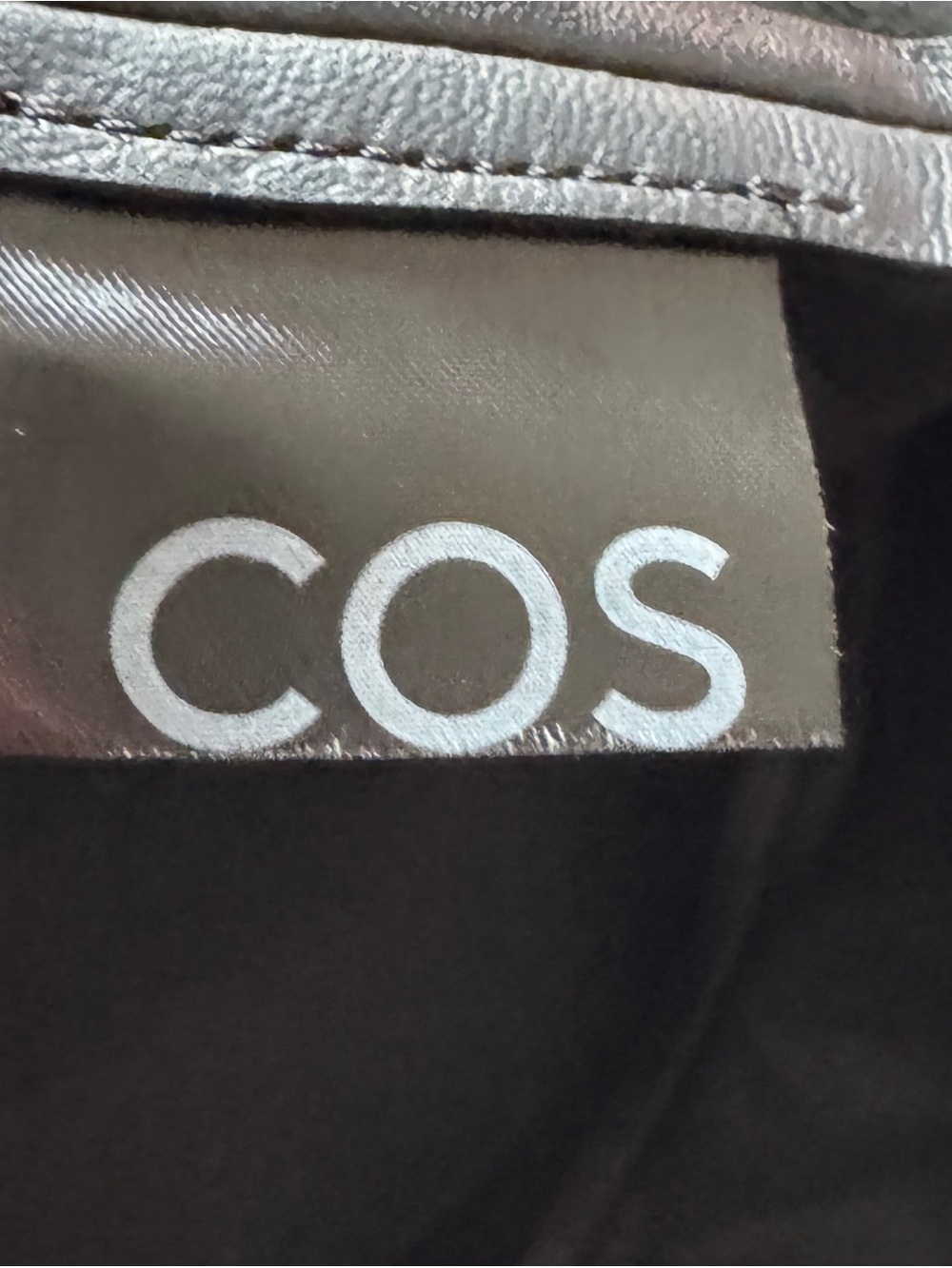 COS SLOUCHY TOTE BAG LEATHER - Picture 6 of 7